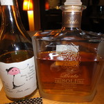 フラテッロ・ディ・ミクニ - 食後酒。色々と見せてくださいました。そして飲み過ぎました(^^;