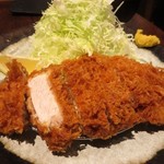 富士喜 - ロースかつ定食880円