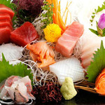 いけす料理 柏 - 料理写真:新鮮魚介
                    いけす直送の新鮮魚介！