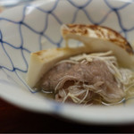 松川 - 2016/11_近江牛ロースと松茸のしゃぶしゃぶ