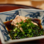 松川 - 2016/11_カワハギの肝醤油