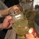 焼肉・冷麺 二郎 - 乾杯！