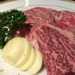 焼肉・冷麺 二郎 椿町店 - special肉 50day'sドライエイジング 飛騨牛熟成リブロースSTEAK