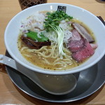 濃厚鶏ホタテそば（900円）