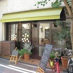 お店の玄関