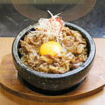 牛玉石焼丼