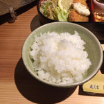 辨慶 - 2016.12.1
                                艶ピカ炊き立て御飯です！