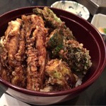 天真 - 穴子野菜天丼