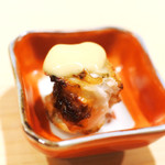 鮨 あらい - ボタン海老頭、エビマヨソース