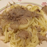 コルテジーア - イタリア産サマートリュフと白いんげんのスパゲッティーニ