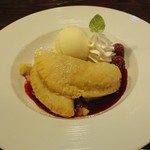 雪詩慕雲 上越店 - フライドアップルパイ