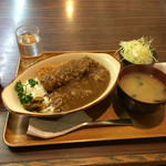 とんつく - カツカレー定食800円