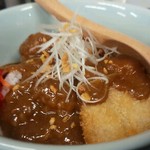 ランチセット@￥850（カツカレー丼+熟成夜鳴きそば）+ウィング麺変更50円
          