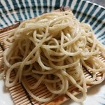 純手打ち十割そば 蕎澤 - 粗挽き細打ち　もりそば。