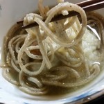 純手打ち十割そば 蕎澤 - 発芽田舎そば（温）リフトアップ。