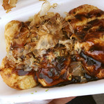 パクパク - 中粒たこ焼きが6個で100円