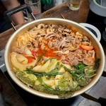 もつ焼 あぶさん - キムチ鍋