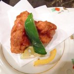 富士鍋コースの唐揚げ