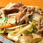 風林火山 樽仙 - ☆牛肉スタミナ鉄板・・・・・８８０円