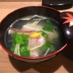 うを徳 - 若狭産　アマダイの椀物