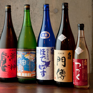 You can enjoy carefully selected drinks such as Miyagi Prefecture's famous sake "Monden" and Junmai sake.