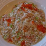 香港1997 - 蟹肉の淡雪あんかけチャーハン 2016.11月ランチ