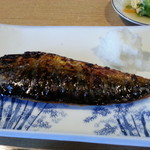 みゆき食事処 - 塩さば焼定食　600円