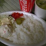 オリエンタルキッチン - タイカレー　550円　（テイクアウト）ジュース付き