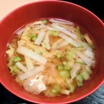 Suikou - 翠幸 ＠八丁堀 大根と揚げの味噌汁