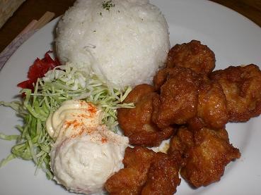 唐揚げプレート