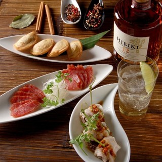 当店の魅力を詰め込んだ飲み放題付きコース！ドリンクも充実