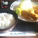 とん兵衛 - 冬季限定カキフライ定食