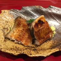 銀座 しのはら - 琵琶湖産 天然鰻の白焼きとつけ焼き