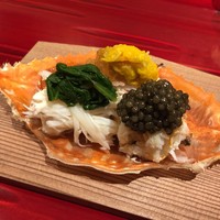 銀座 しのはら - 蟹三種食べ比べ