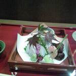 天ぷら 山崎 - 前菜