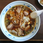 ラーメン 味久 - 2016年11月　チャーシューワンタン麺　950円