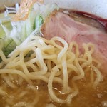 麺処 蓮海 - 麺のアップです(2016年10月)。