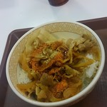 Sukiya - 豚丼+コチジャン