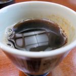 愛宕庵 - サービスのコーヒー