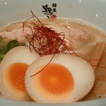 鶏乃門 - 特製鶏白湯ラーメン¥950＋大盛り¥100。