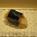 鮨 なかや - スミイカ＋ムラサキ雲丹