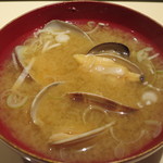 鮨 なかや - 味噌汁