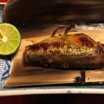 美山荘 - 子持ち鮎の杉板焼き