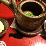 美山荘 - 松茸土瓶蒸し