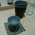 寿司割烹 魚紋 - 冷酒。