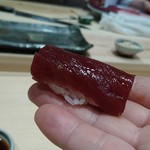 寿司割烹 魚紋 - 本鮪赤身。リフト(^-^)/
