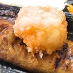 鯖の助 - 2016　12　さば弁当　おろし乗せ