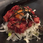 あまがさき ポッサムチプ - ◆〆のユッケ丼