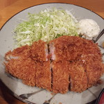 おぐろ - ランチのとんかつ定食８００円税込み