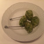 VIA Brianza - パンの青海苔揚げ